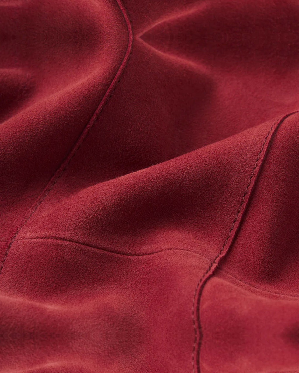 Frame - Chemise Suede - Garnet