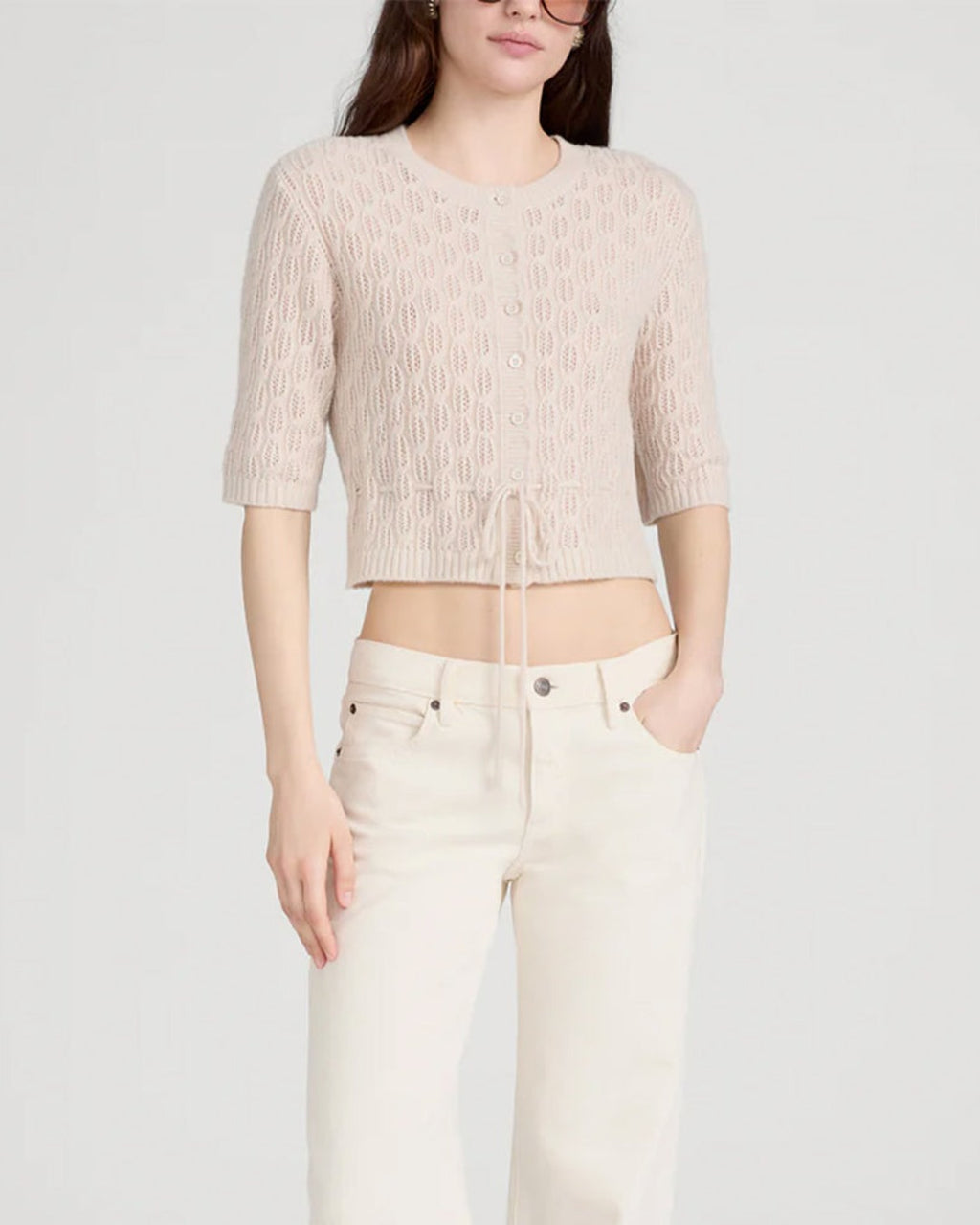 Frame - Cardigan Clover - Oatmeal Heather