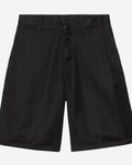 Carhartt Wip - Short Brader - Noir Délavé