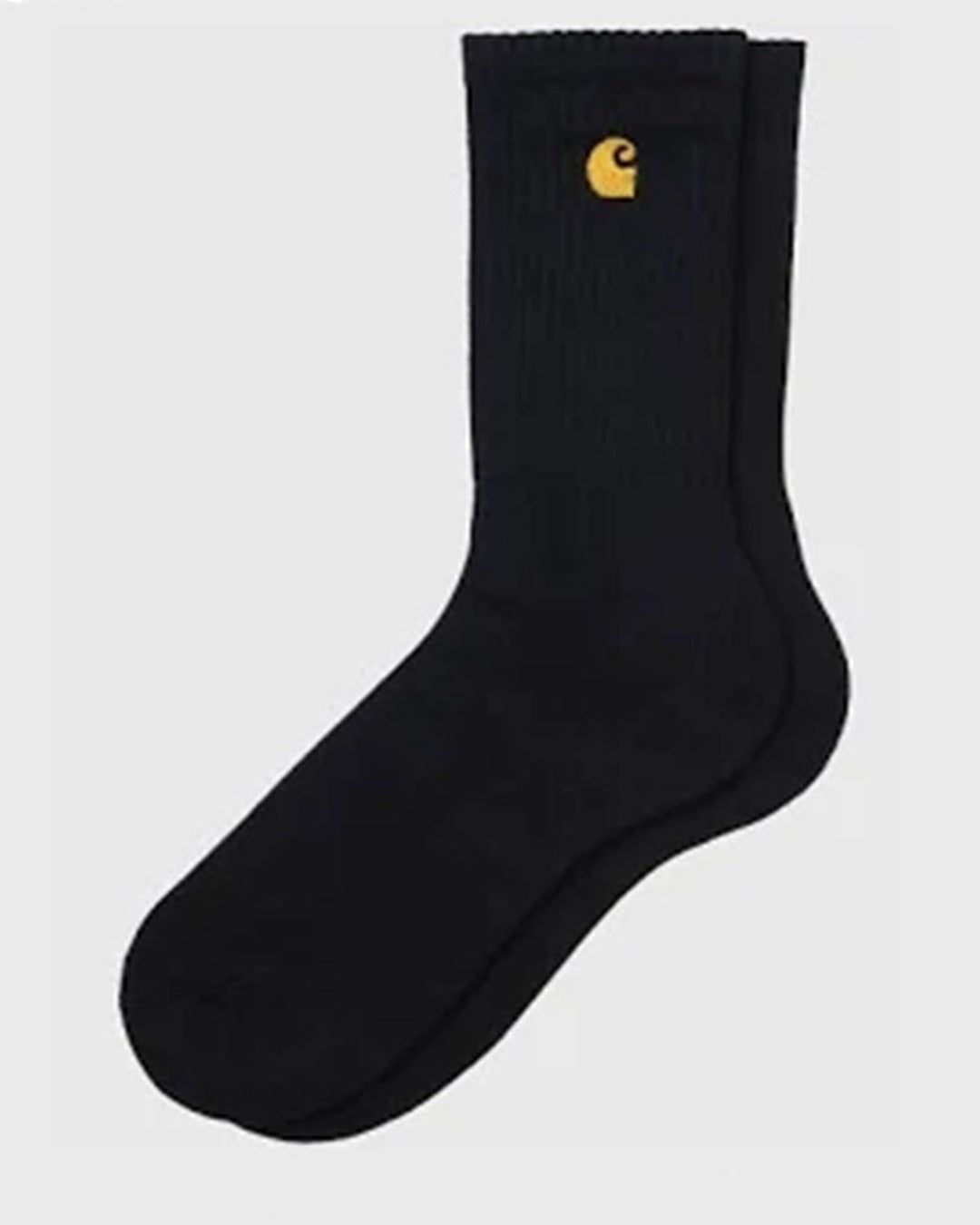 Carhartt Wip - Chaussettes Chase - Noir & Doré