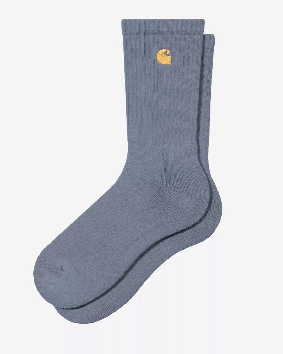 Carhartt Wip - Chaussettes Chase - Shady Blue & Doré
