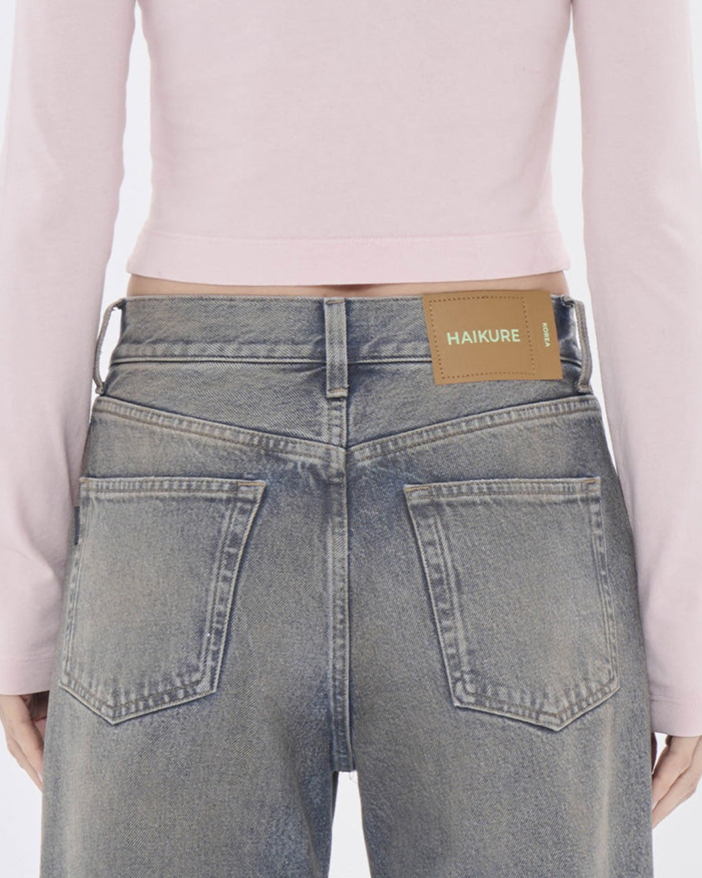 Haikure - Jeans Korea - Bleu Ziggy