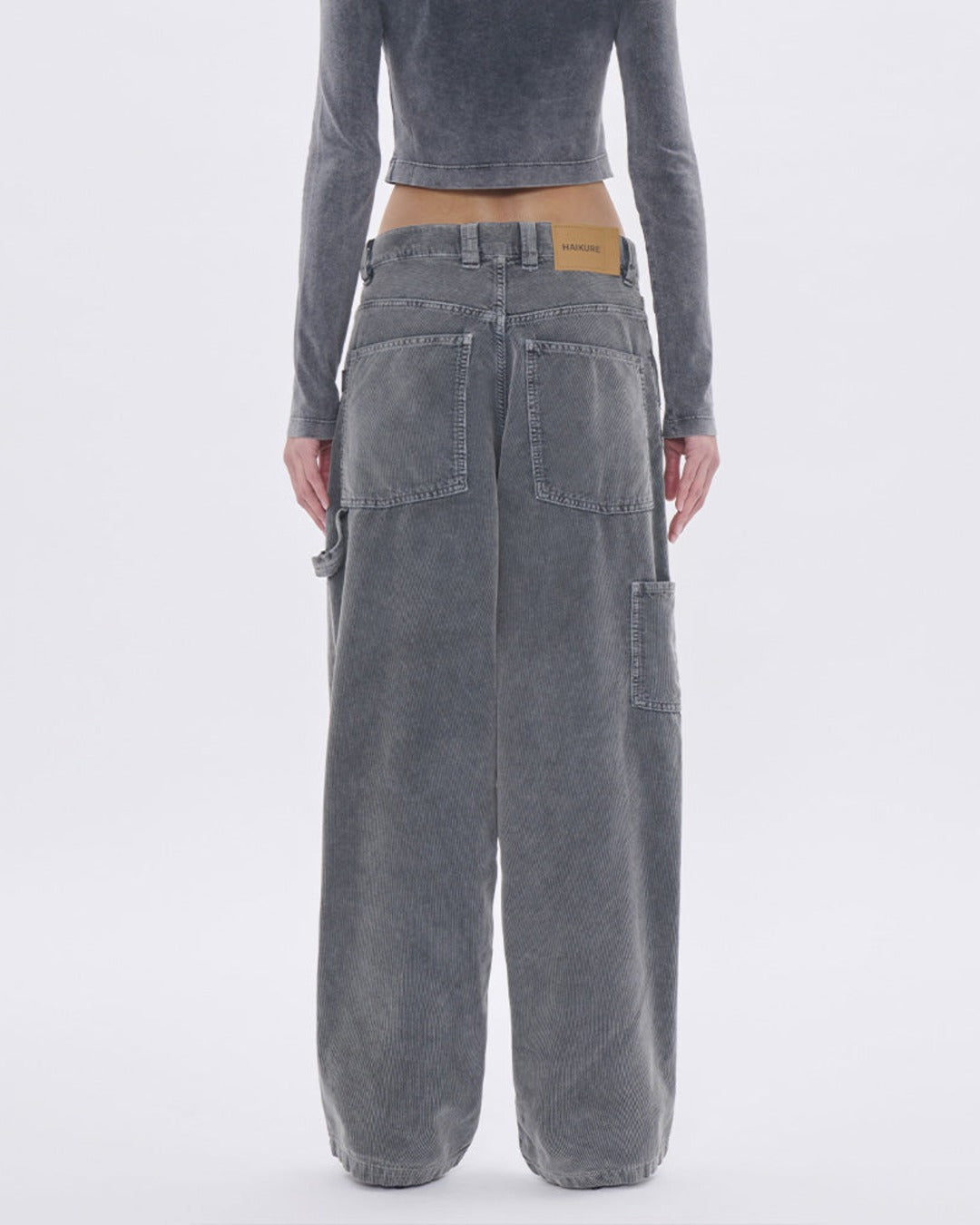 Haikure - Sibilla Velvet Pier Jeans - Grey