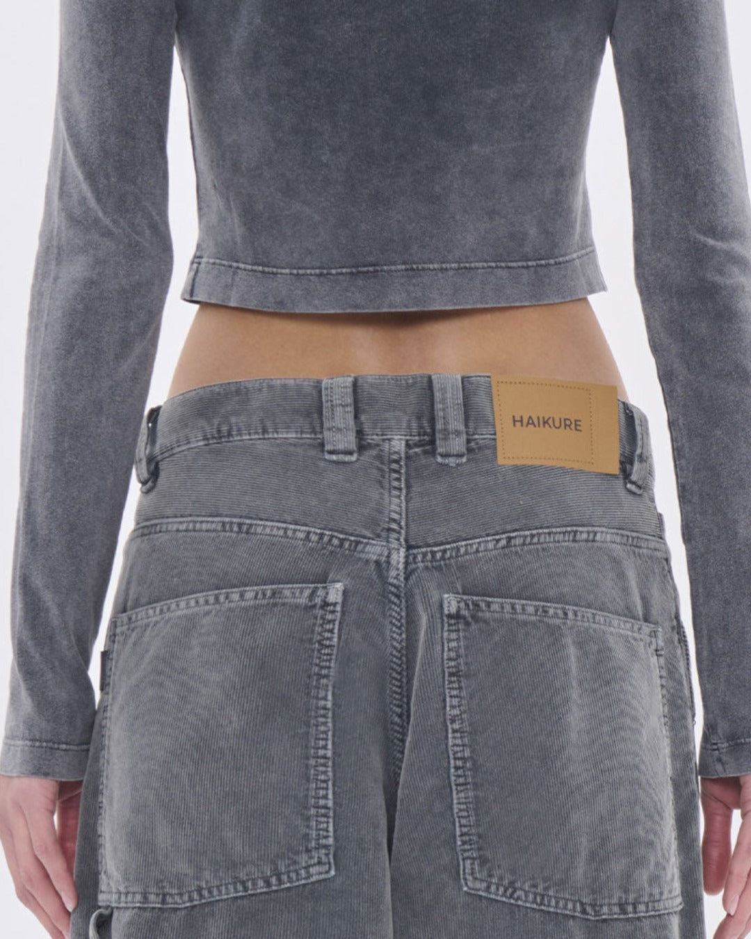 Haikure - Sibilla Velvet Pier Jeans - Grey