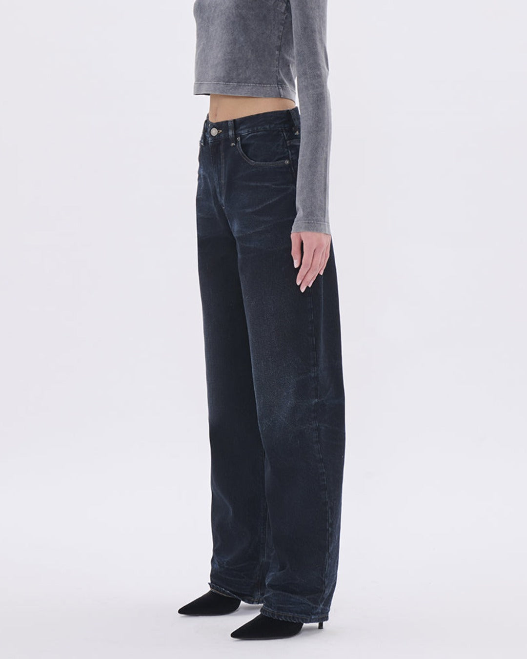 Haikure - Jeans Bibi - Bleu Noir