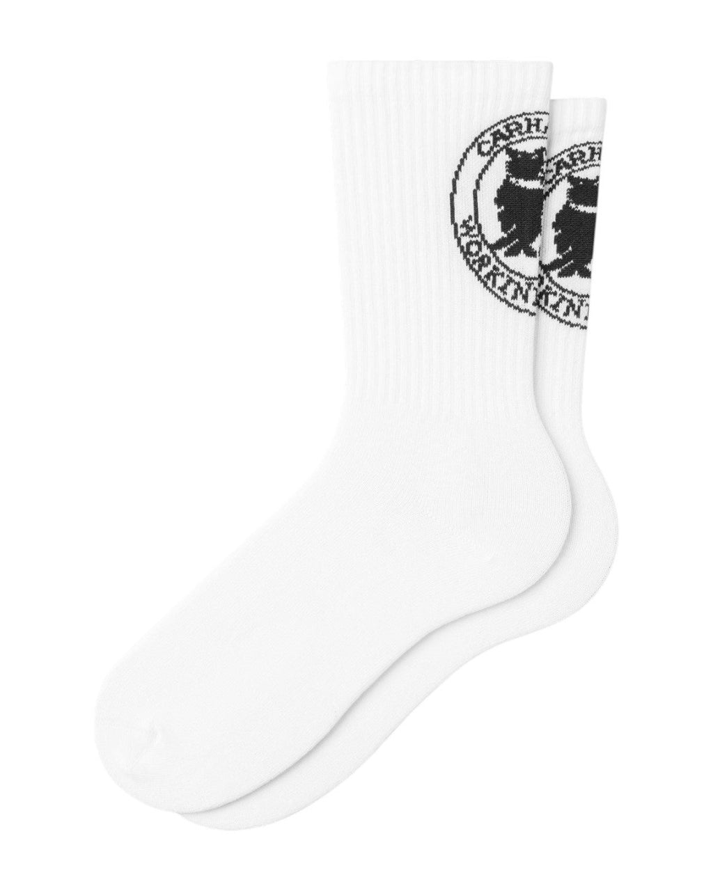 Carhartt Wip - Chaussettes Hugging Cats - Blanc