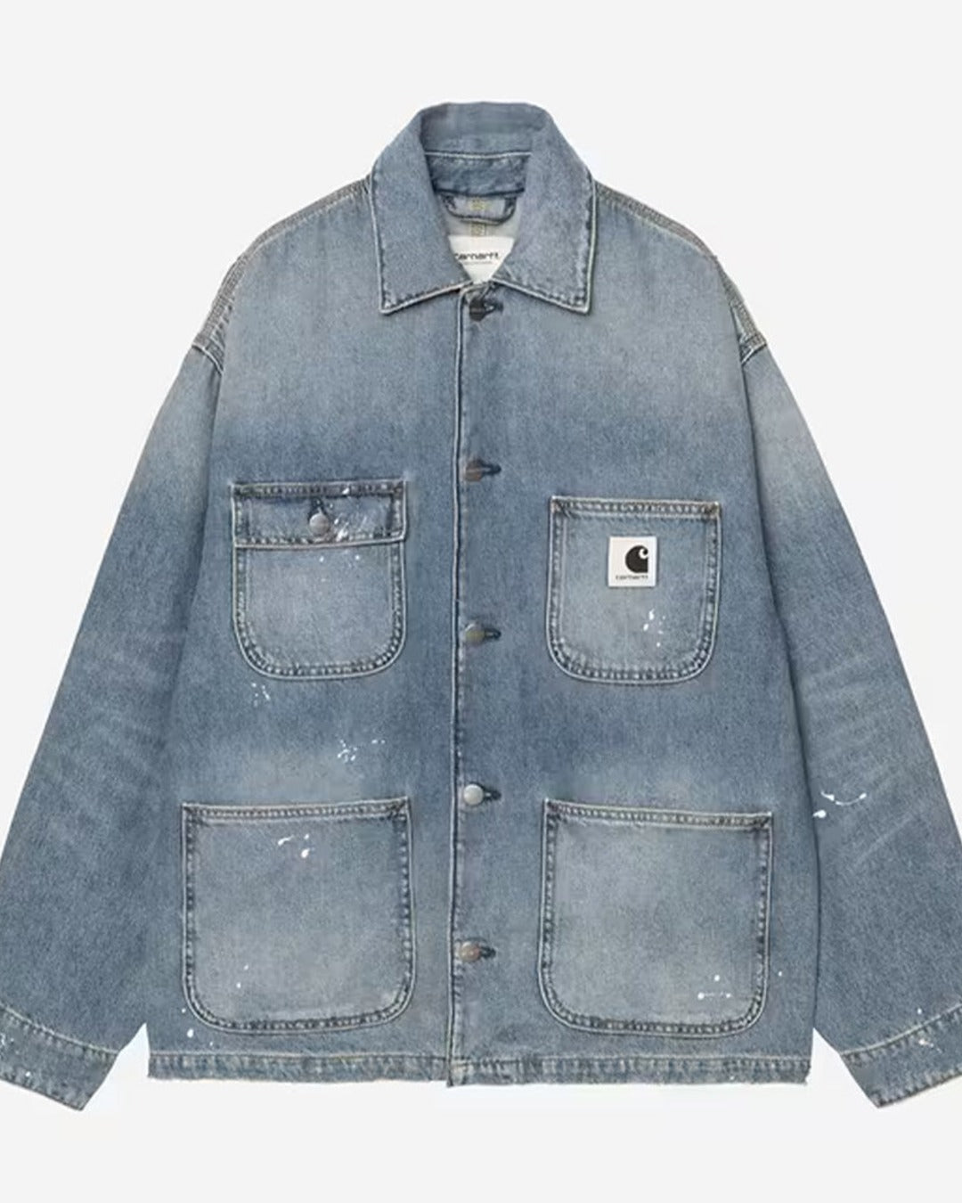 Carhartt Wip - Og Michigan Smithtown Jacket - Blue Destroy Wash