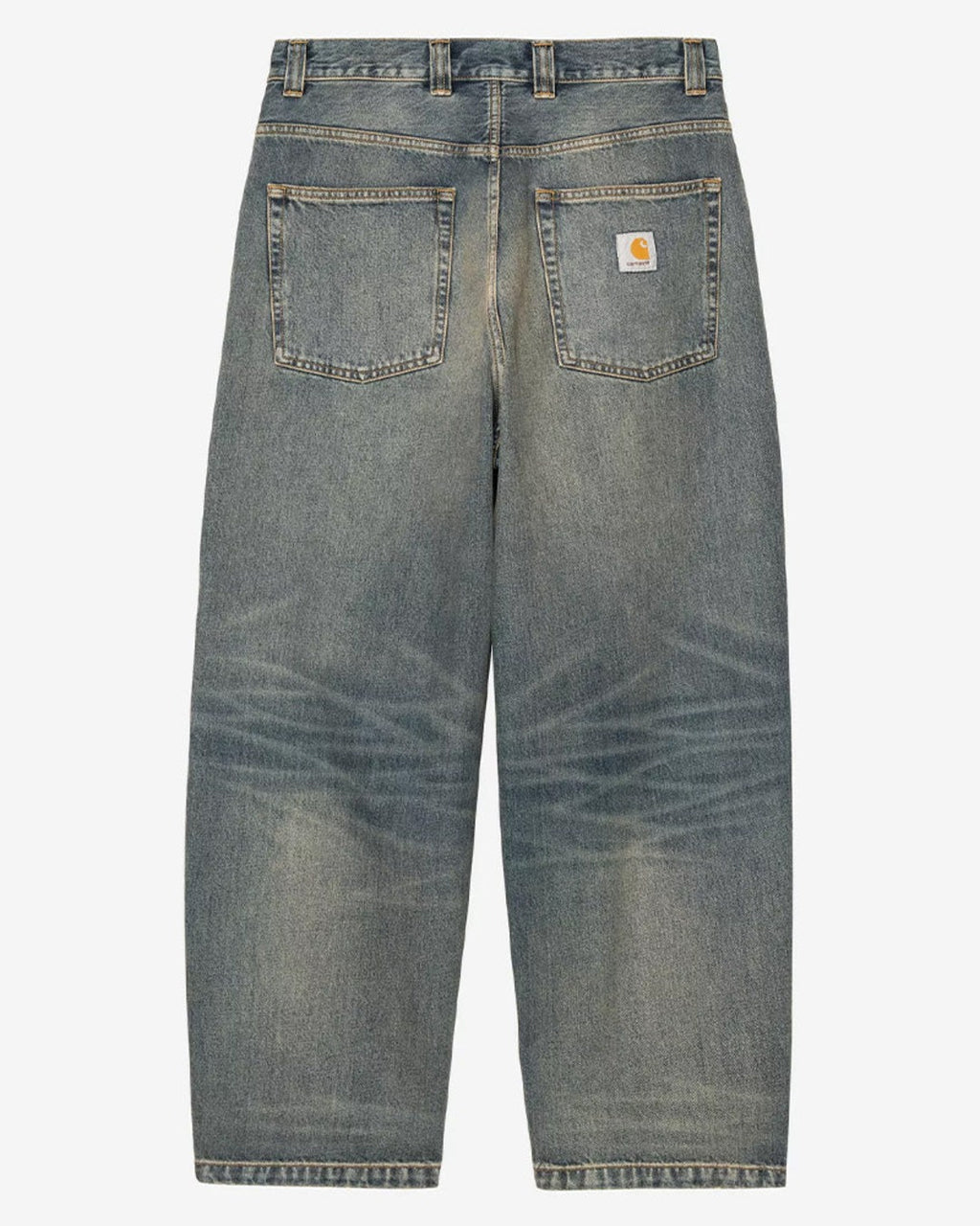 Carhartt Wip - Brandon W Jeans - Blue Worn Used Wash