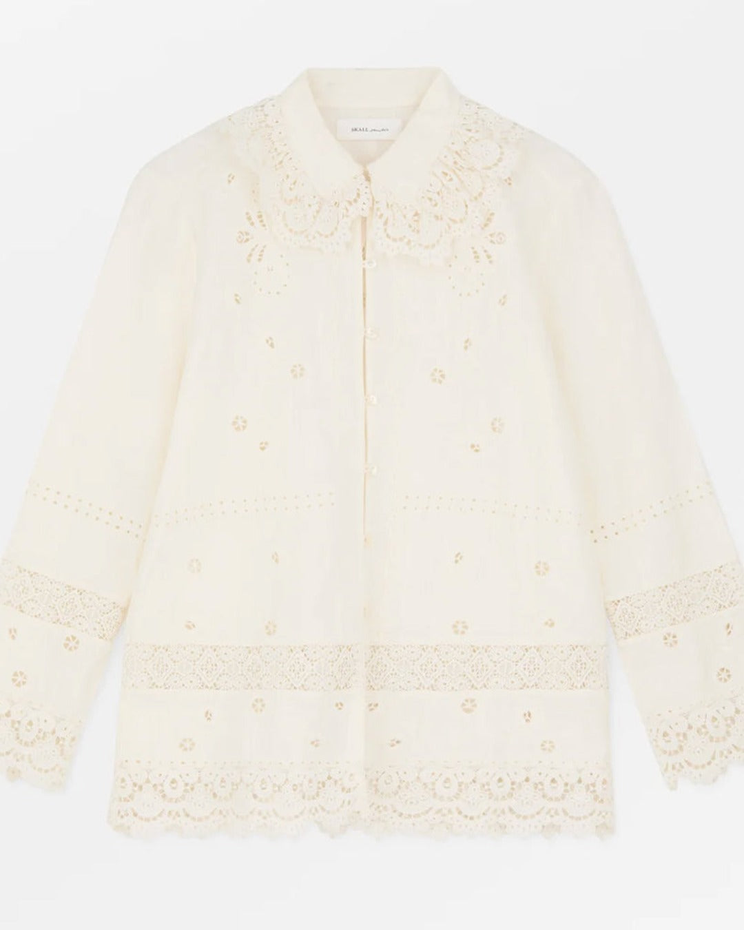 Skall Studio - Tallulah Shirt - Antique White
