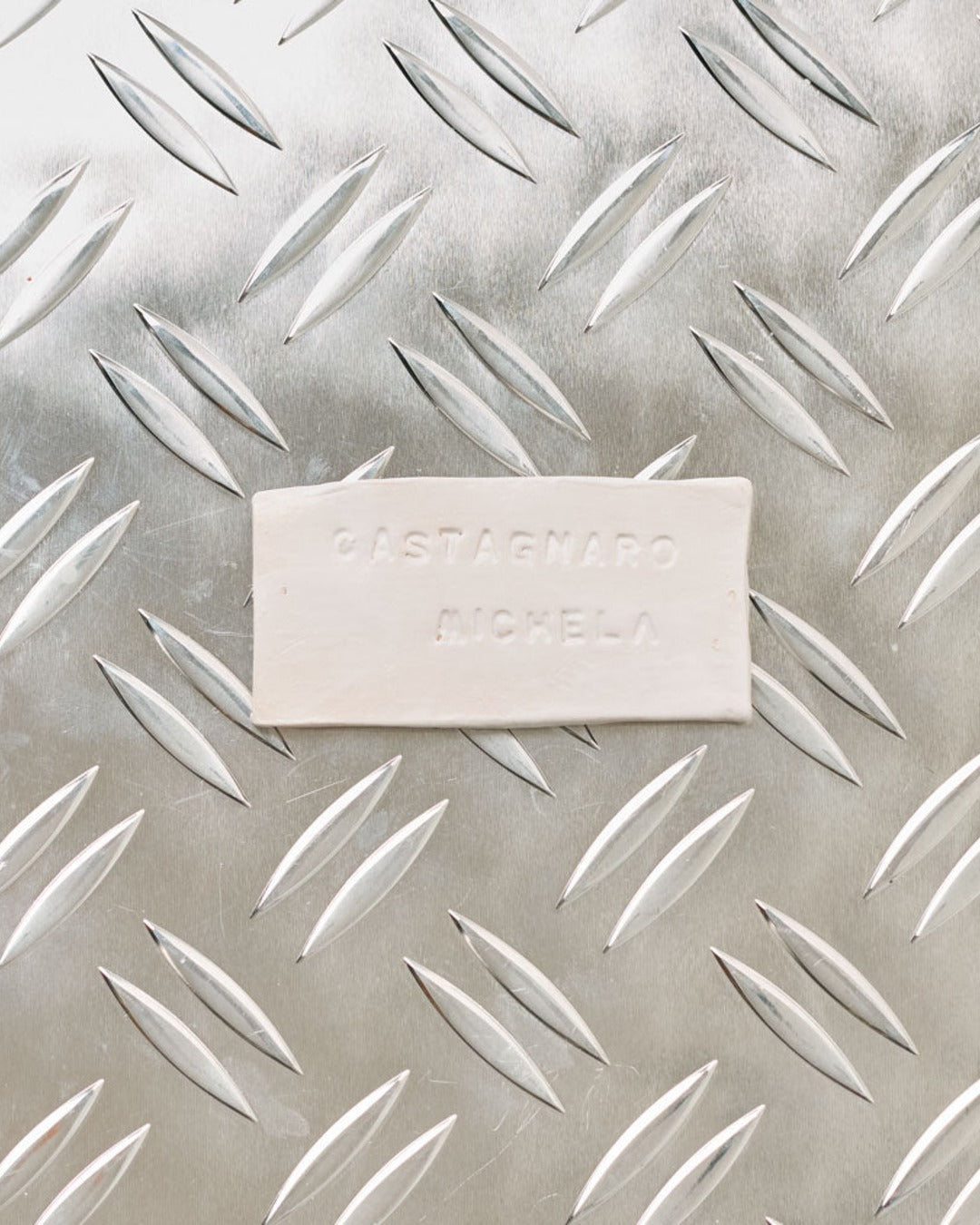 Merci x Michela Castagnaro - Metro ticket Merci ceramic