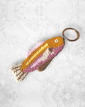 N2 Studio - Porte Clé Sardine - Rust Lilac & Crème