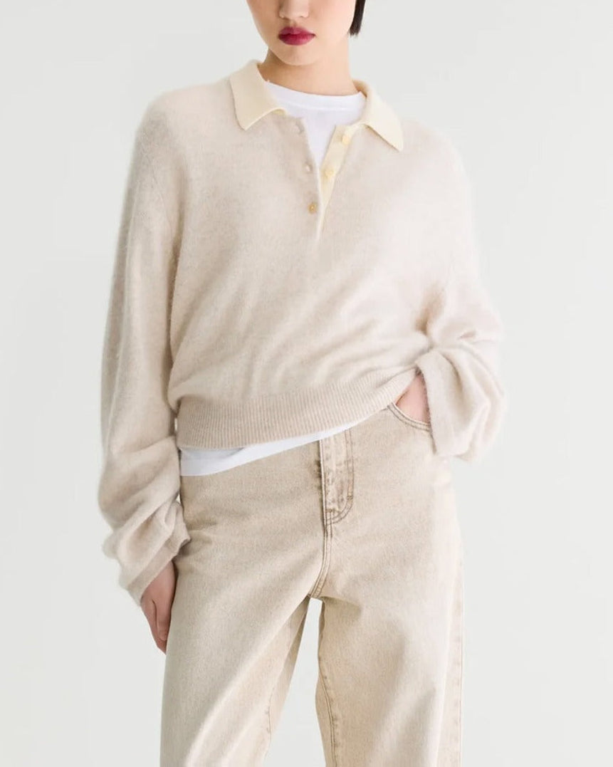 Bellerose - Polo Dusto - Ecru