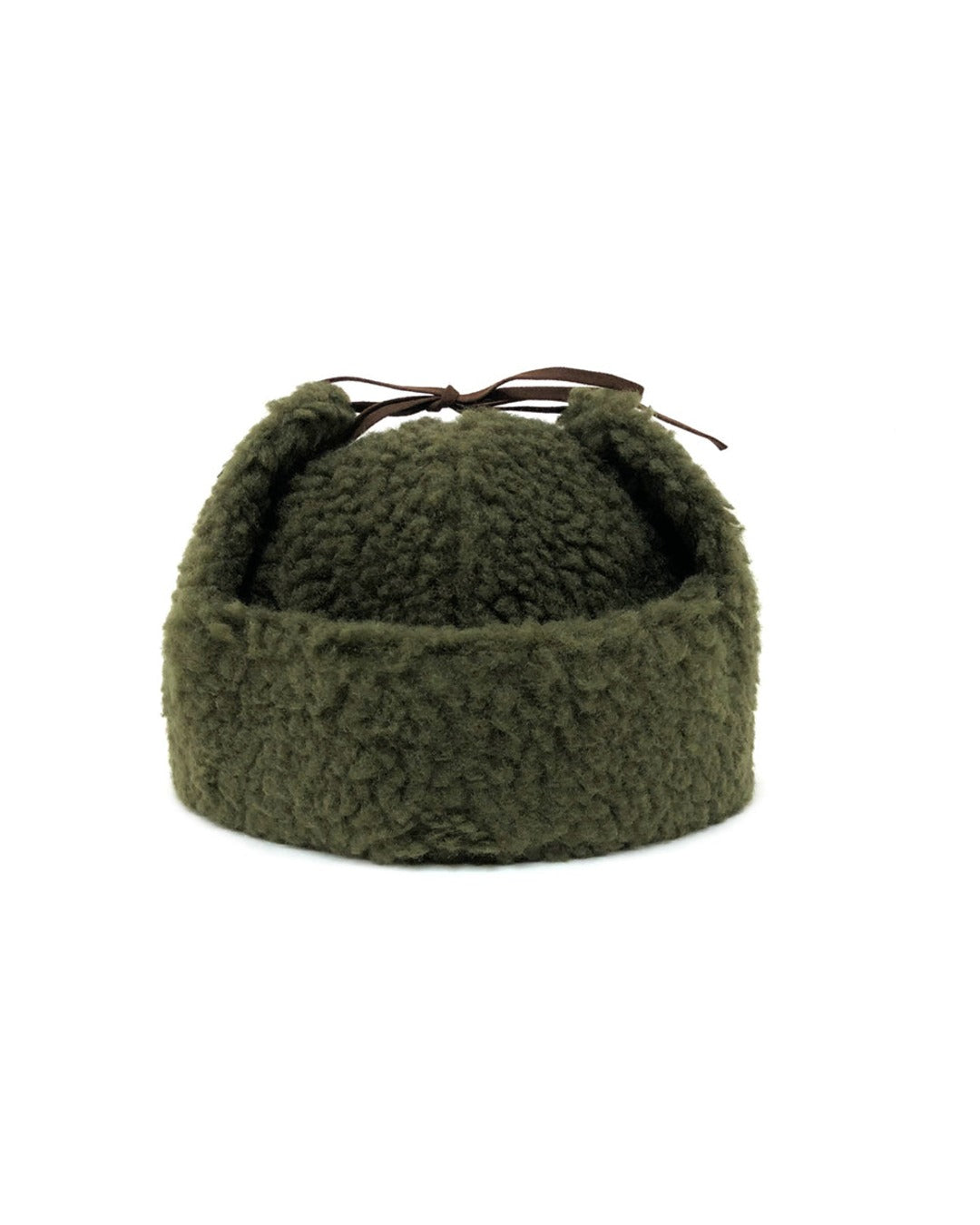 Cableami - Boa Aviator Hat - Olive