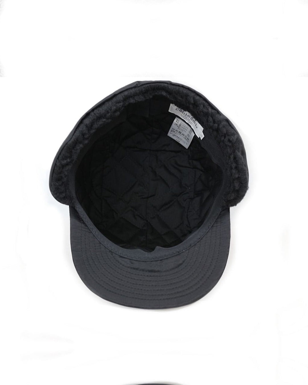 Cableami - Casquette Nylon Twill Boa - Noir