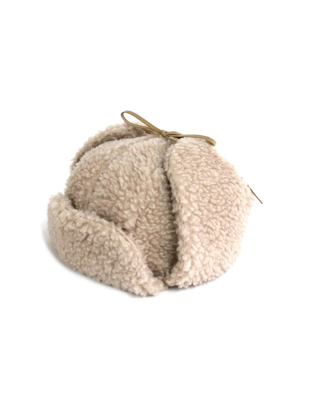 Cableami - Boa Aviator Hat - Beige
