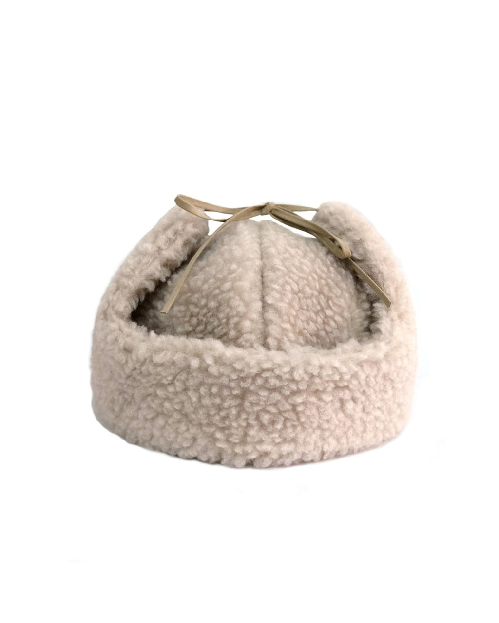Cableami - Boa Aviator Hat - Beige
