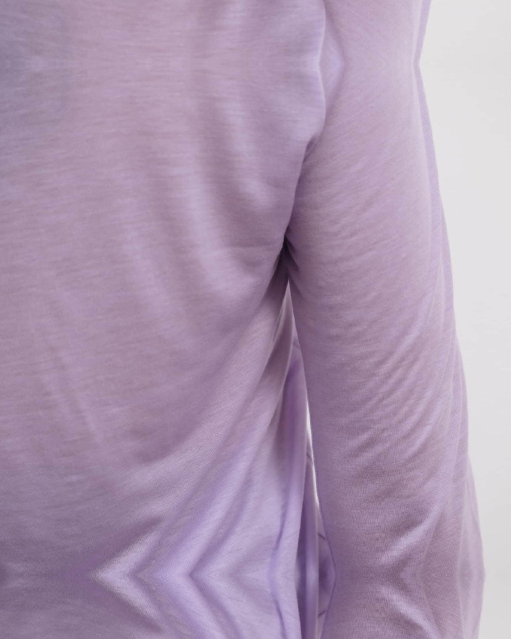 Baserange - Long Sleeve T Shirt - Purple