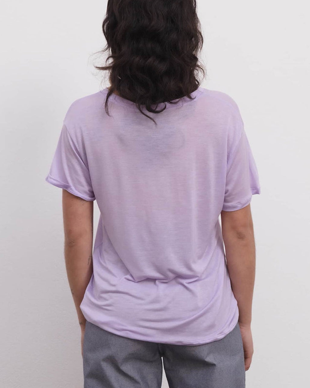 Baserange - T Shirt Ample - Violet