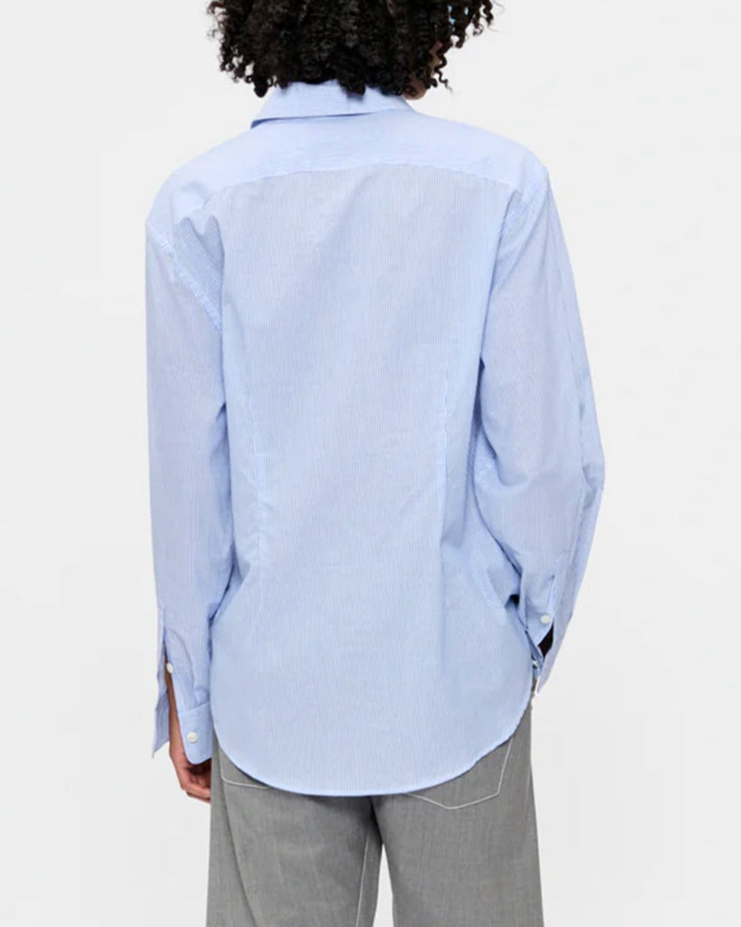 6397 - Dress Shirt - Blue Stripes
