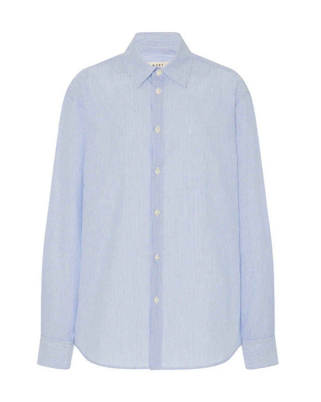6397 - Dress Shirt - Blue Stripes