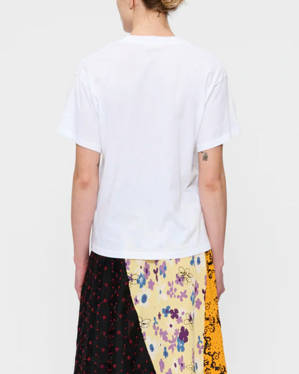 6397 - T Shirt Boy Banana - Blanc