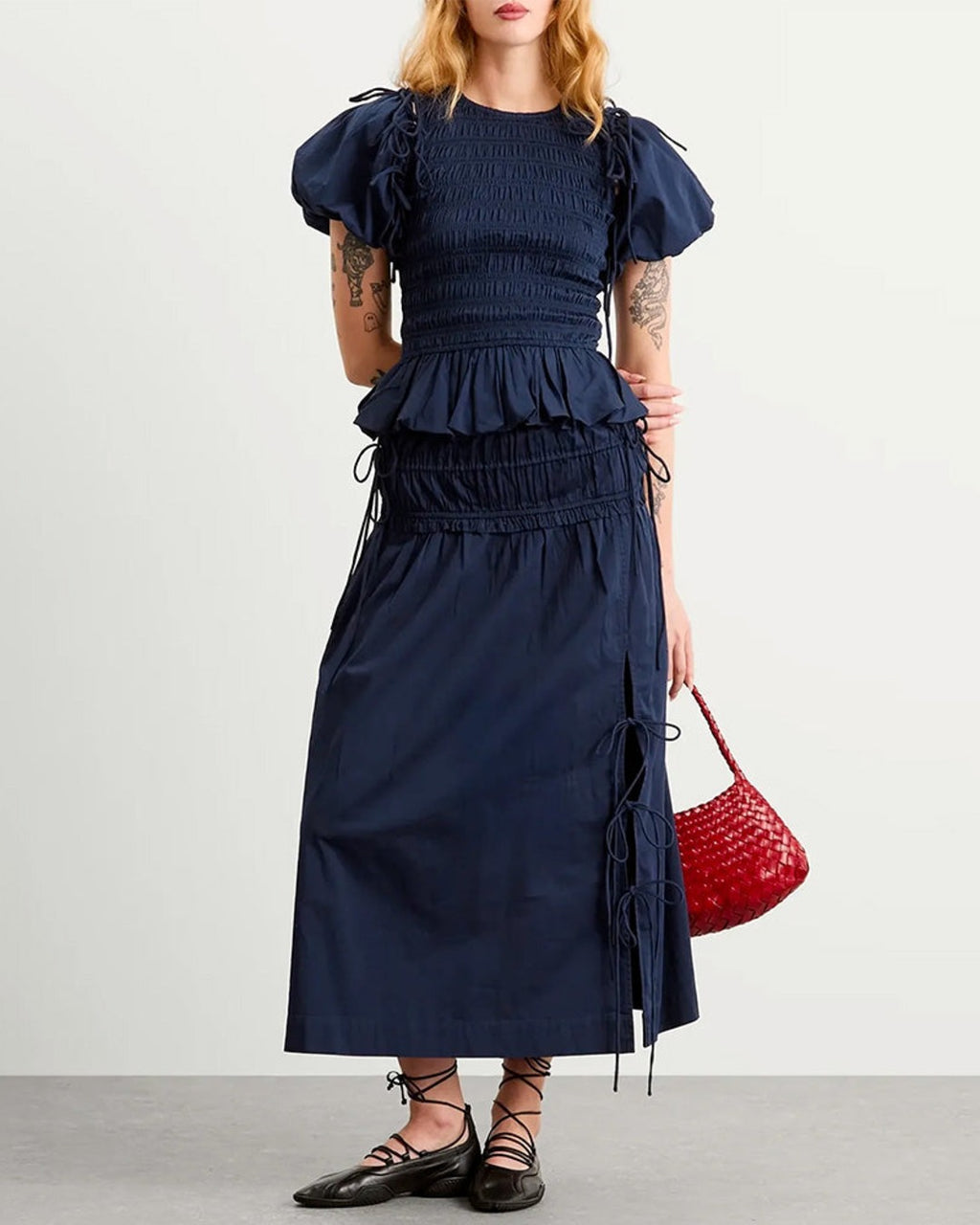 Damson Madder - Becca Blouse - Navy