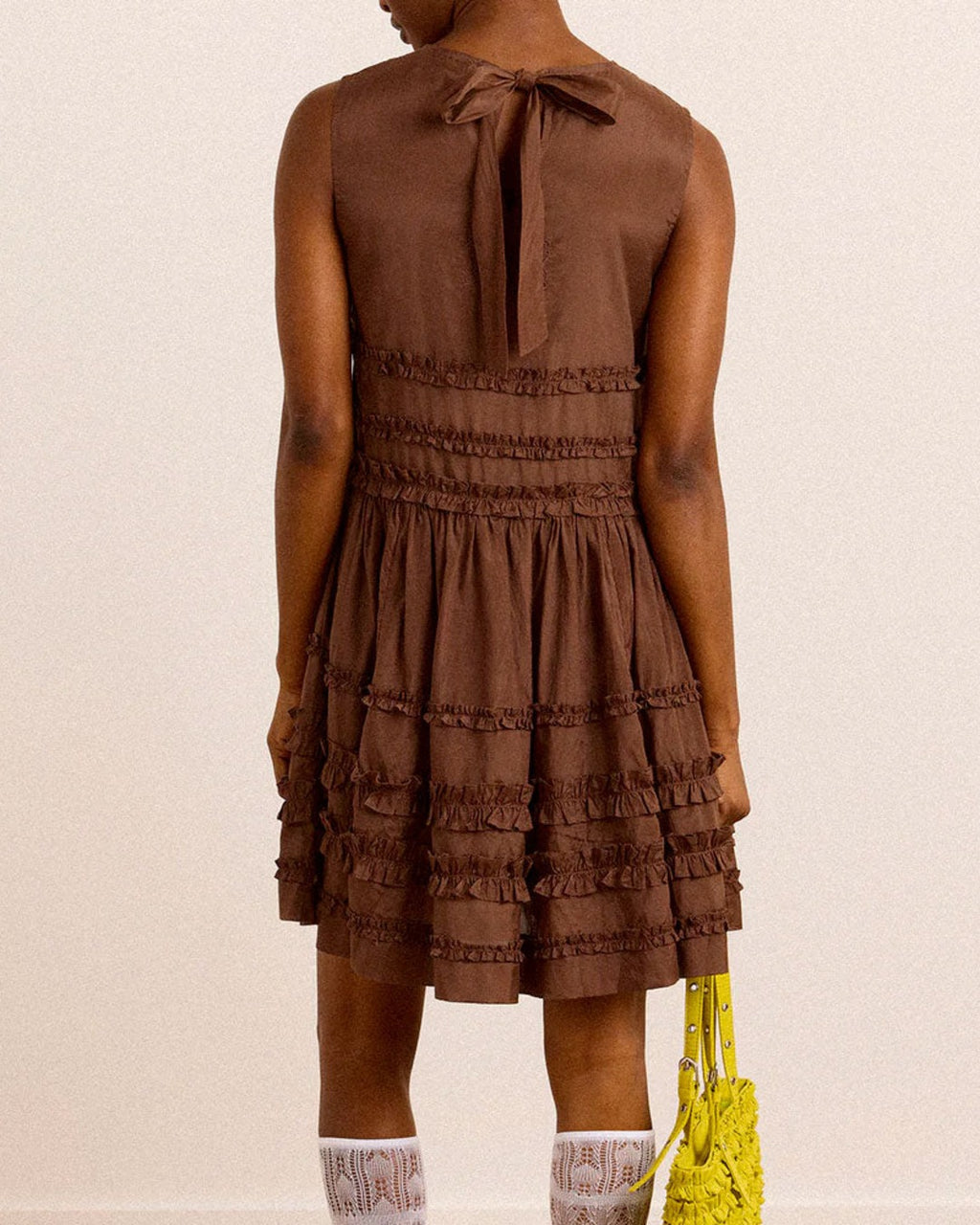 Damson Madder - Robe Reed - Chocolat