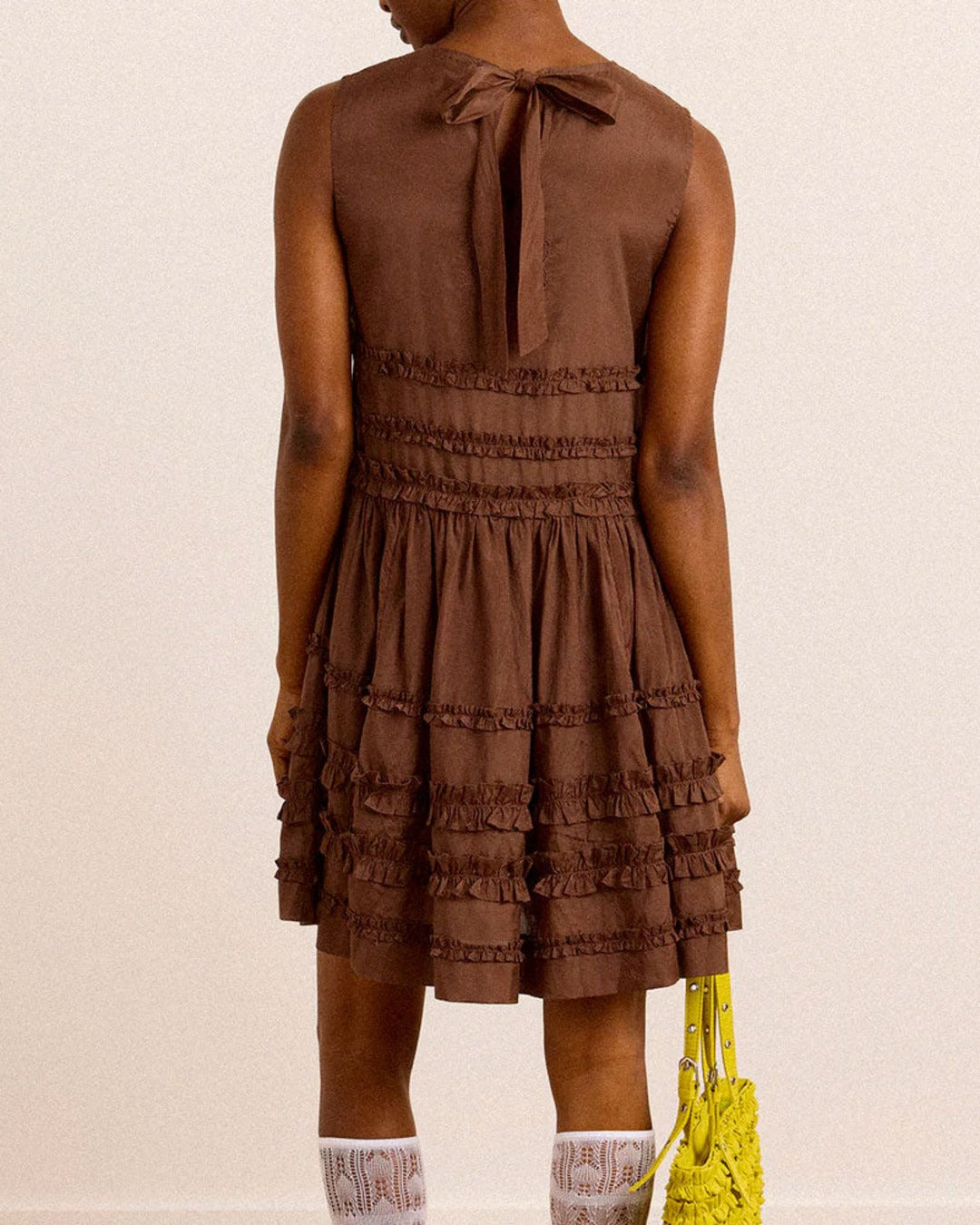 Damson Madder - Robe Reed - Chocolat