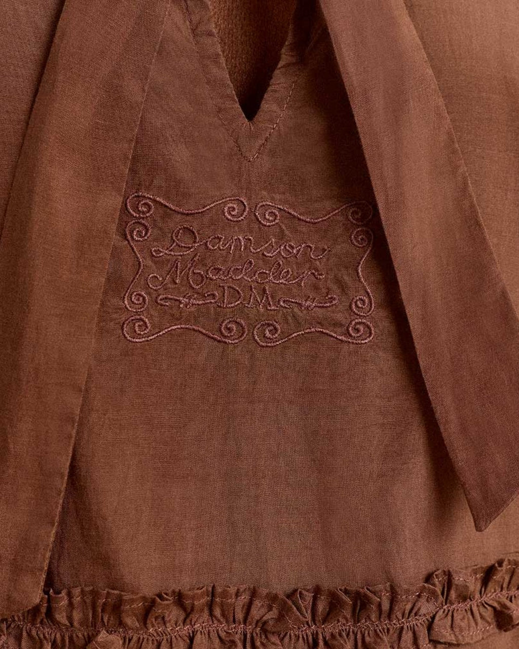 Damson Madder - Robe Reed - Chocolat