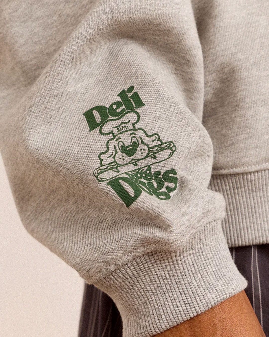 Damson Madder - Sweat Deli Dog - Gris