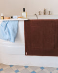 Merci - Cotton Bath Mat - Sepia Brown