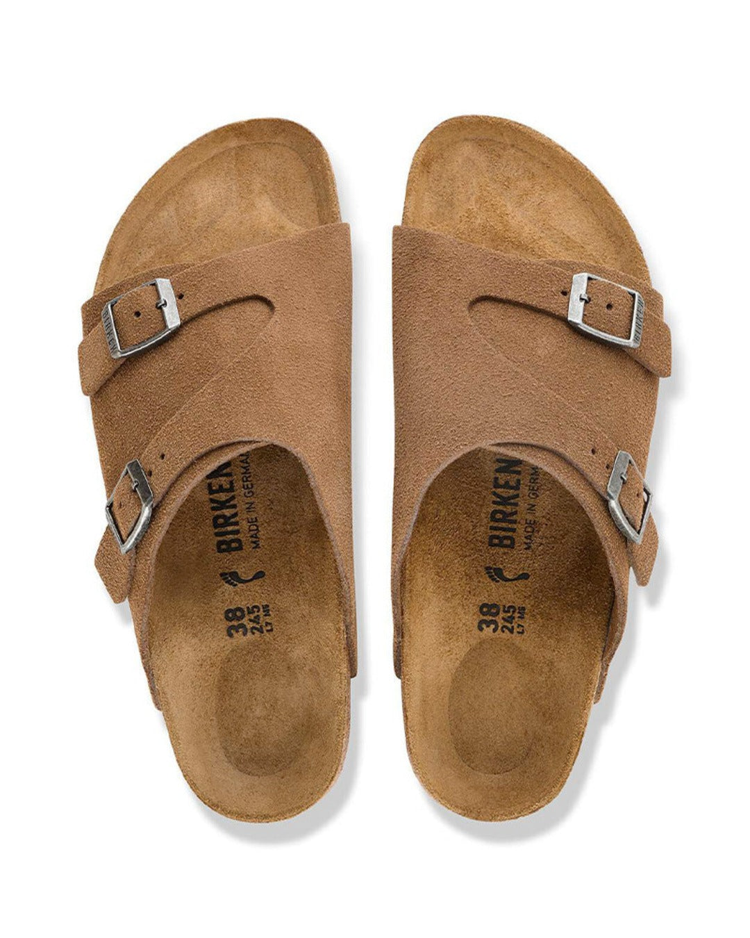 Birkenstock - Sandales Zurich - Thé Noir