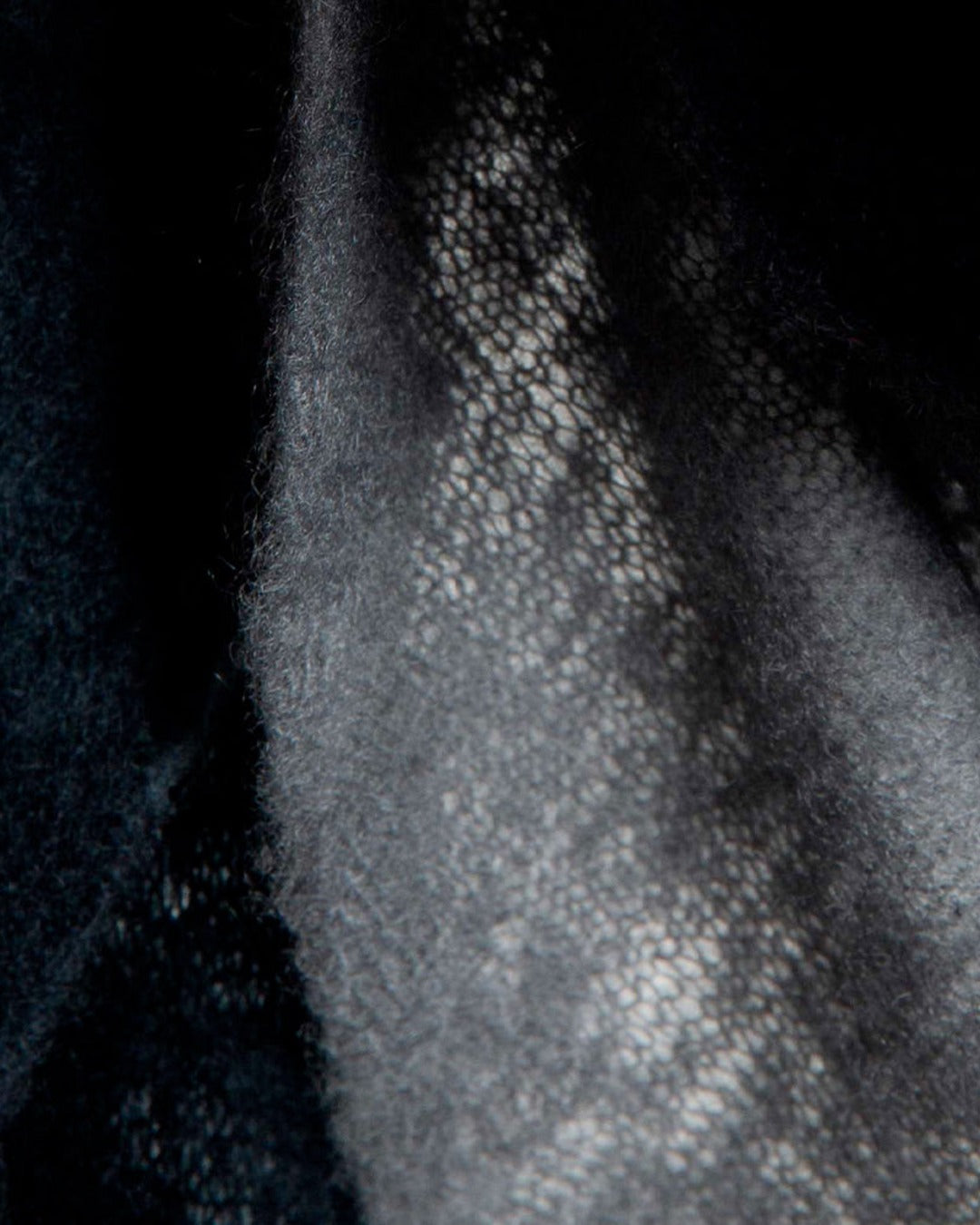 Mirror In The Sky - Bandana Open Knitted - Gris