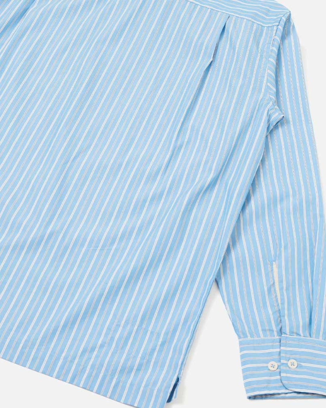 Universal Works - Chemise Lucky - Rayures Bleu