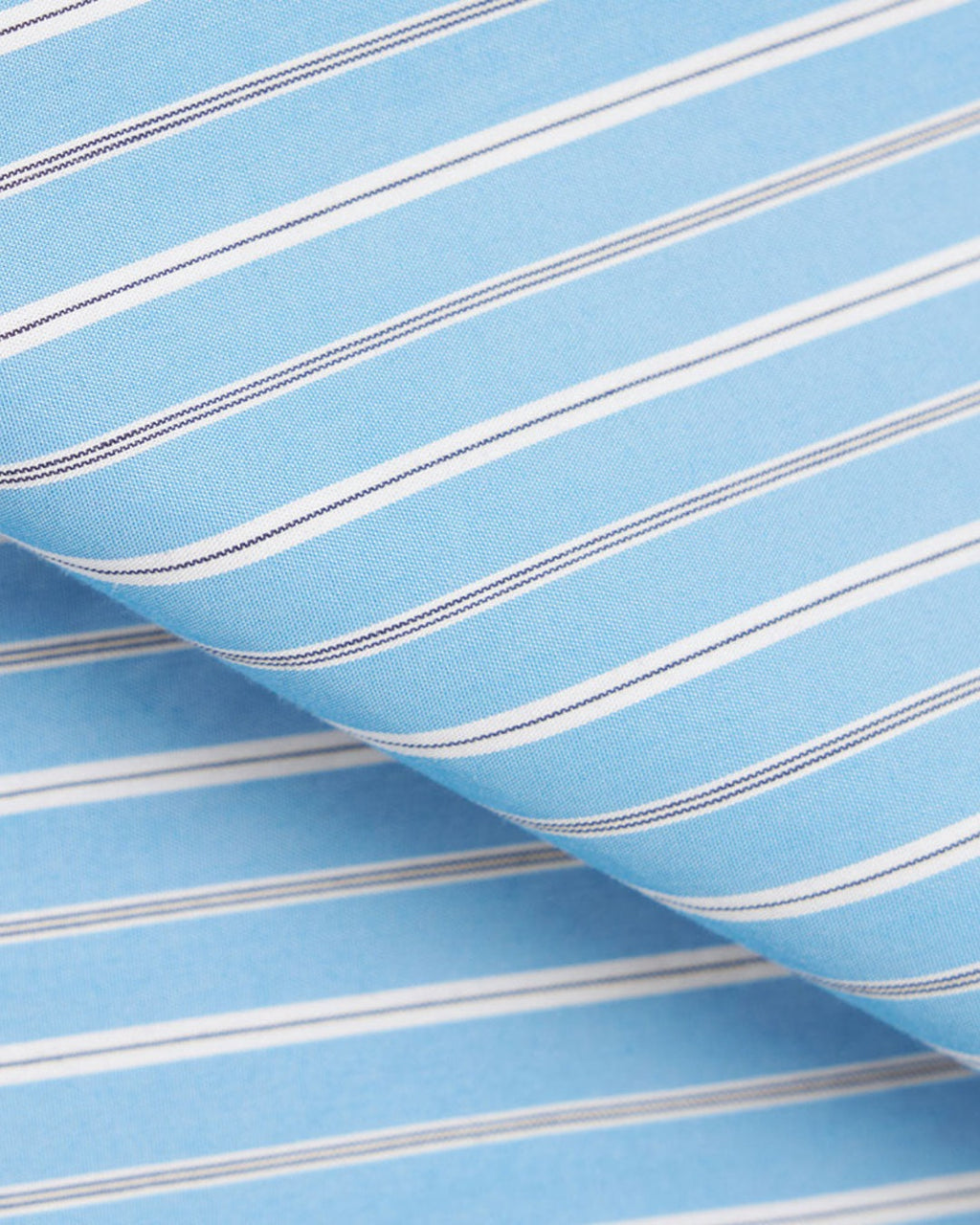 Universal Works - Lucky Shirt - Stripes Blue
