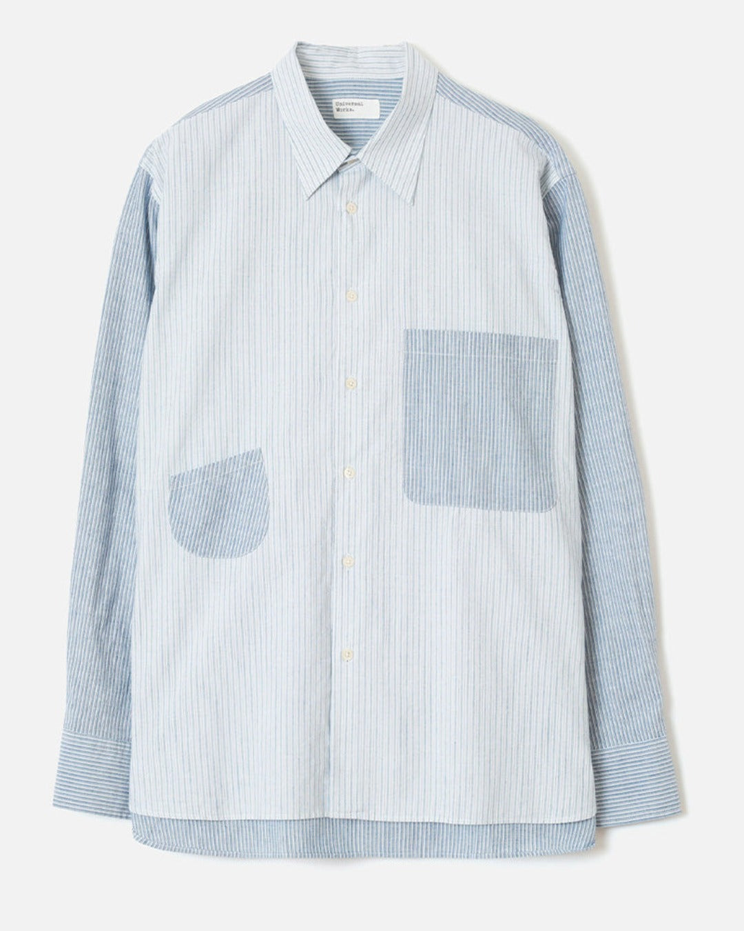 Universal Works - Chemise Station - Rayures Mix
