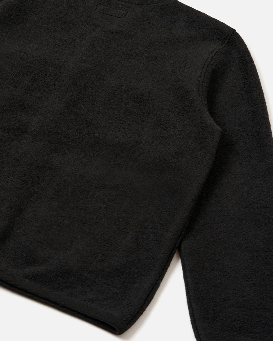 Universal Works - Cardigan Laine - Noir