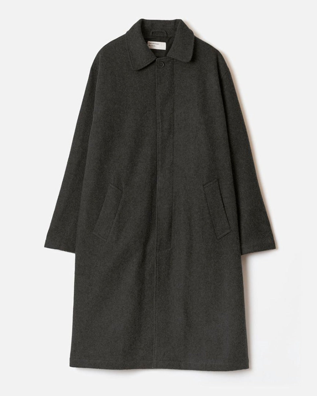 Universal Works - Manteau Mac - Gris