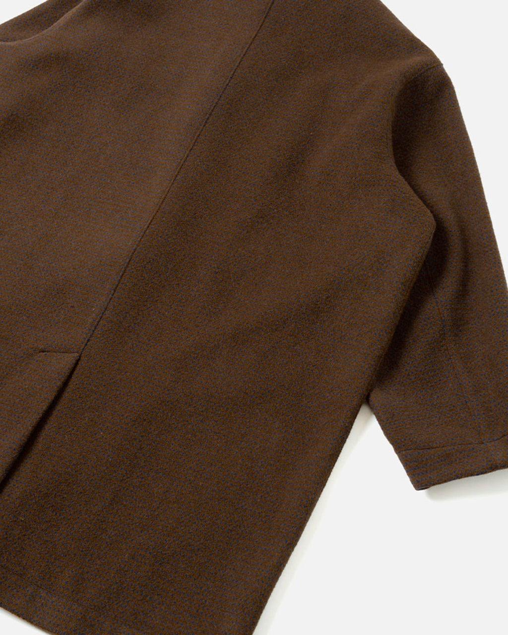Universal Works - Manteau Stan - Marron & Marine