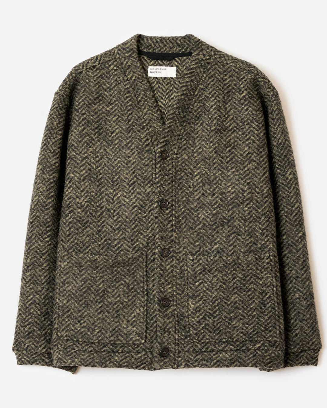 Universal Works - Cardigan Advance - Olive