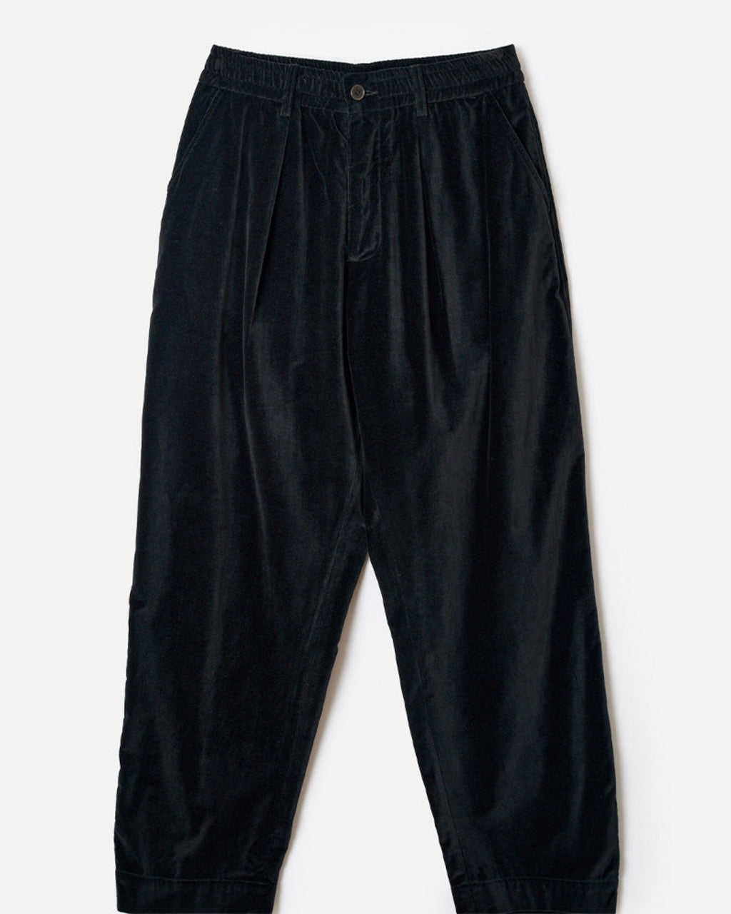 Universal Works - Pantalon Oxford Velours - Noir