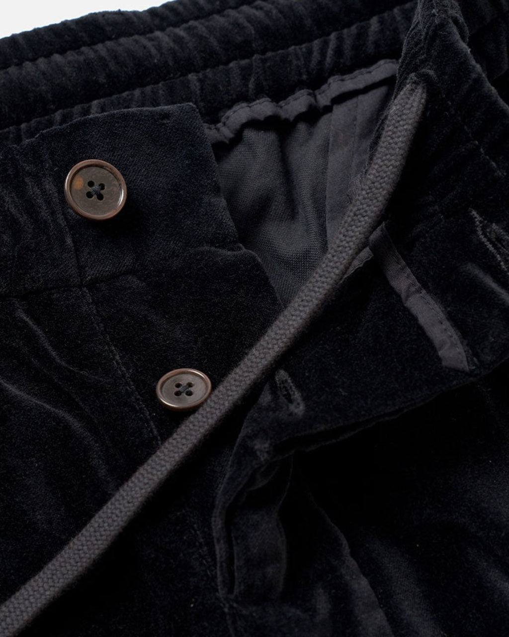 Universal Works - Pantalon Oxford Velours - Noir