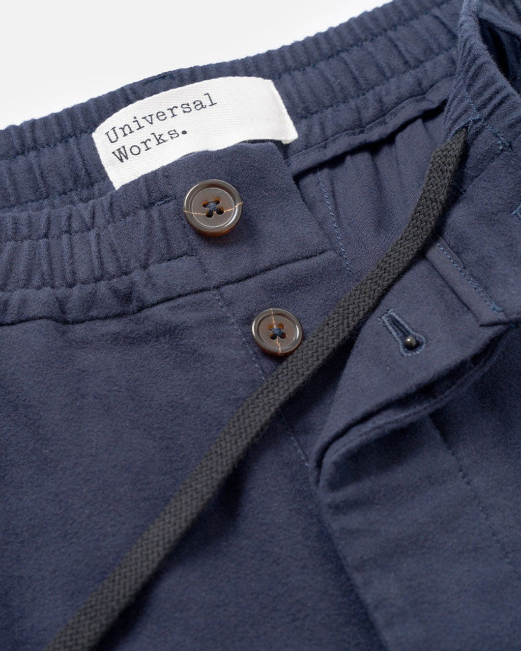 Universal Works - Pantalon Oxford Micro Canvas - Marine