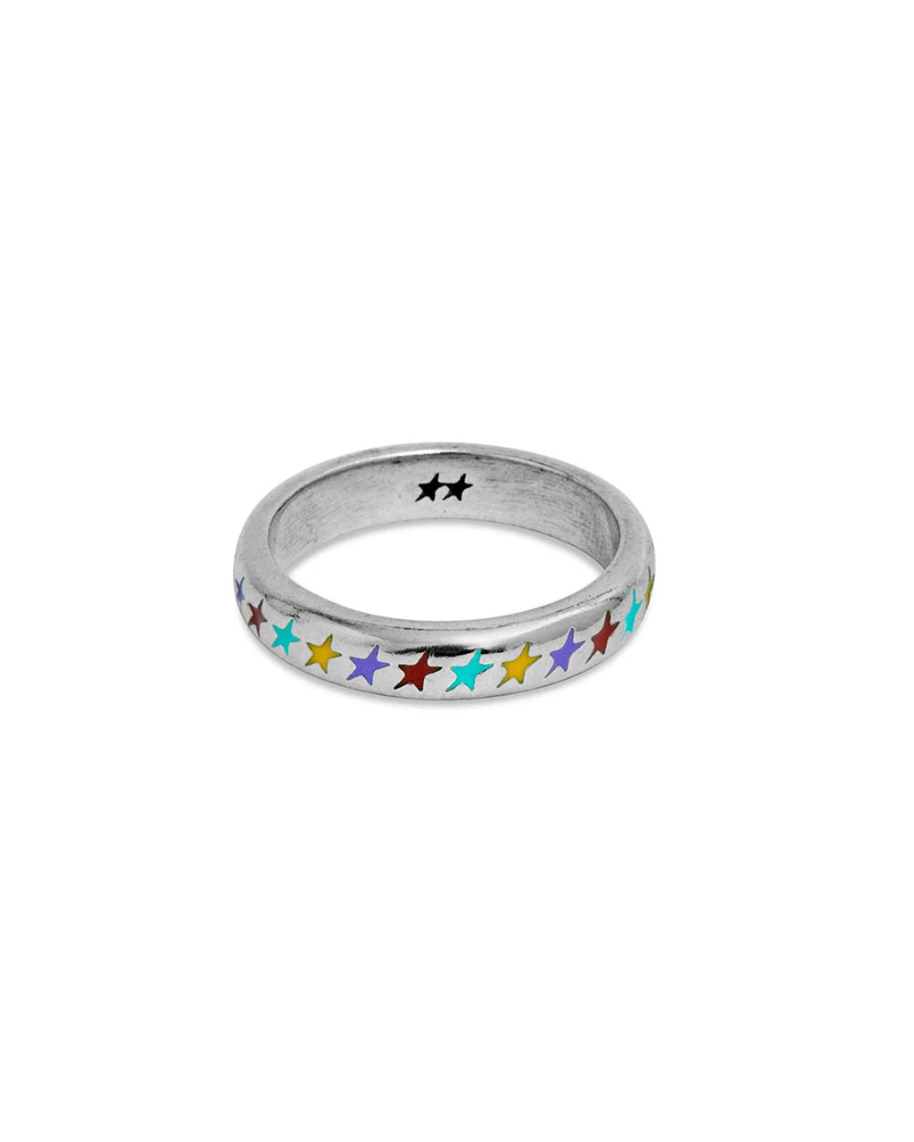 Two Jeys - Starline Multicolor S Ring - Silver