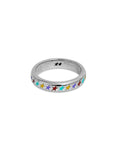 Two Jeys - Starline Multicolor S Ring - Silver