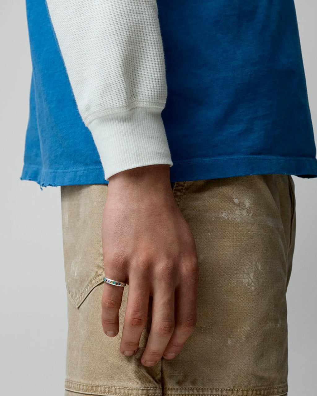 Two Jeys - Starline Multicolor S Ring - Silver
