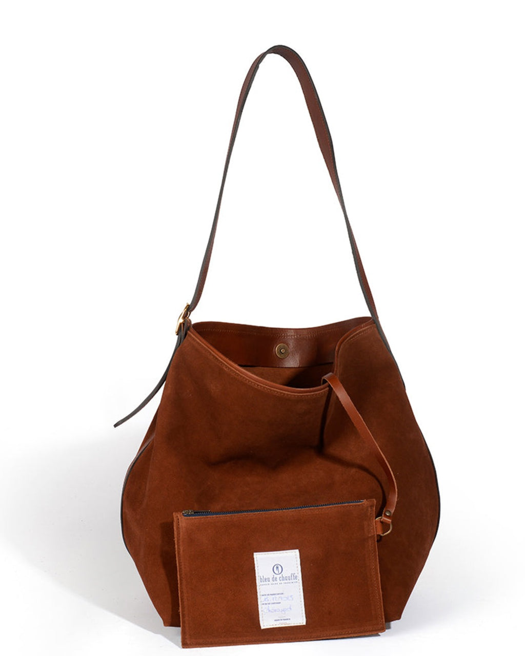 Bleu De Chauffe - Sac Seau Sofia - Brun Fauve