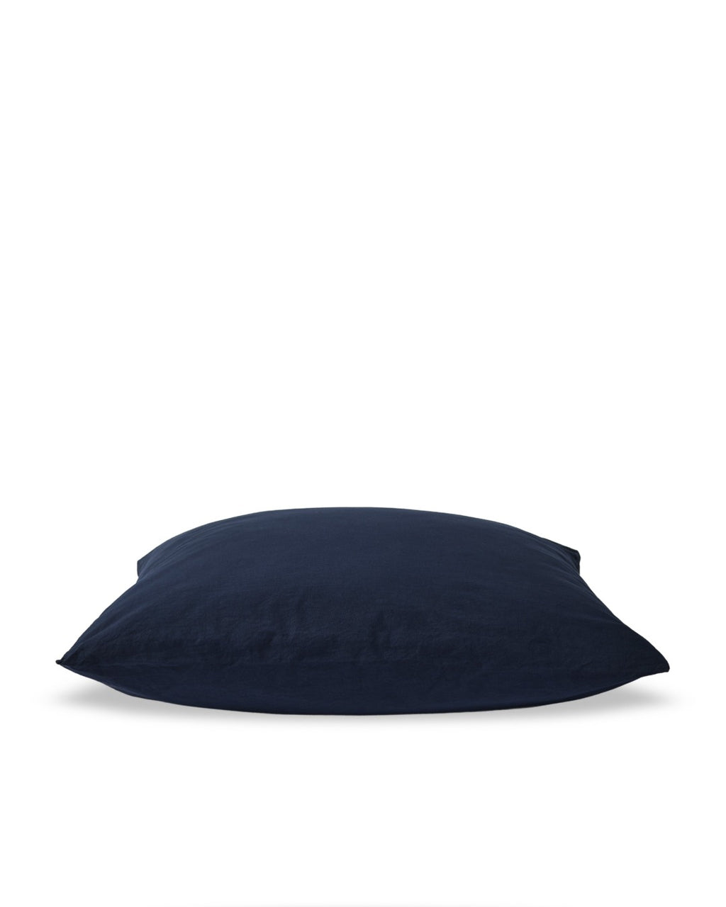 Merci - Cotton percale pillowcase - Midnight Blue