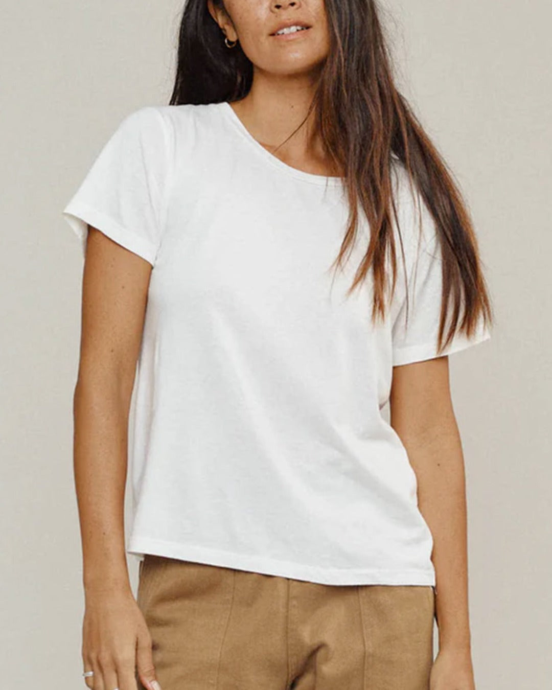 Jungmaven - T-Shirt Ojai - Blanc Washed
