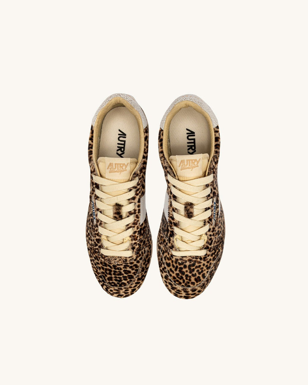 Autry - Baskets Windspin Low Woman - Pony Crlea Leo Blanc
